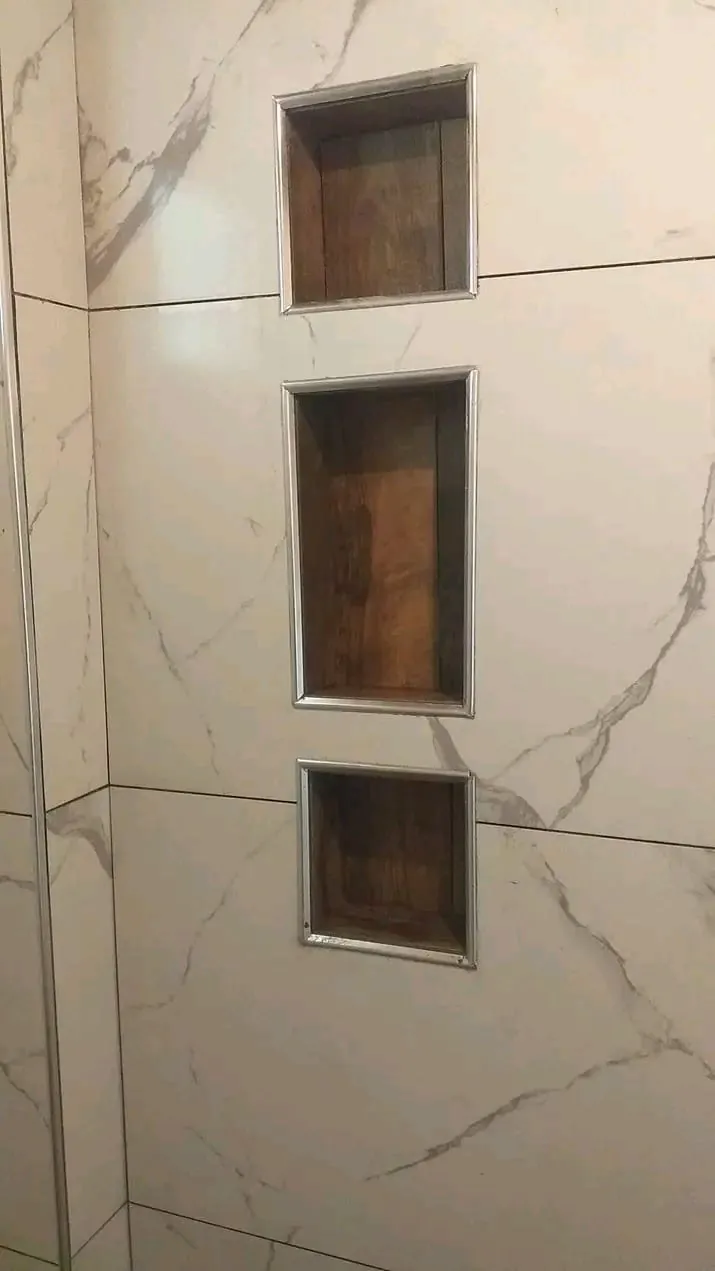 Mermer desenli büyük ebat seramik ve duvar nişleri